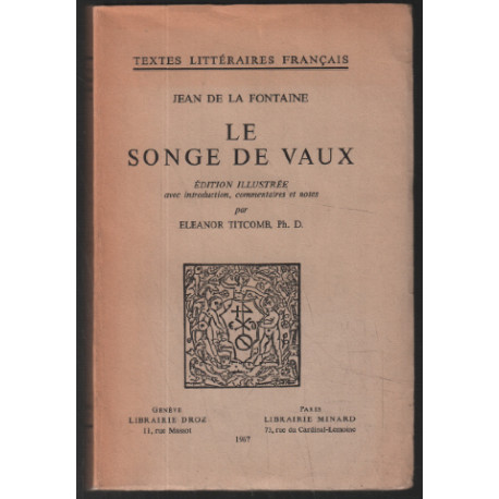 Le songe de vaux (édition illustrée)