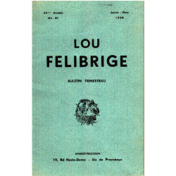 10 revues lou felibrige 1938-1939-1940