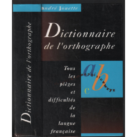 Dictionnaire de l'orthographe