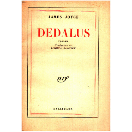 Dedalus/ traduction de Ludmila savitzky