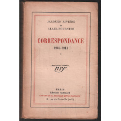 Correspondance 1905-1914 tome 1 seul