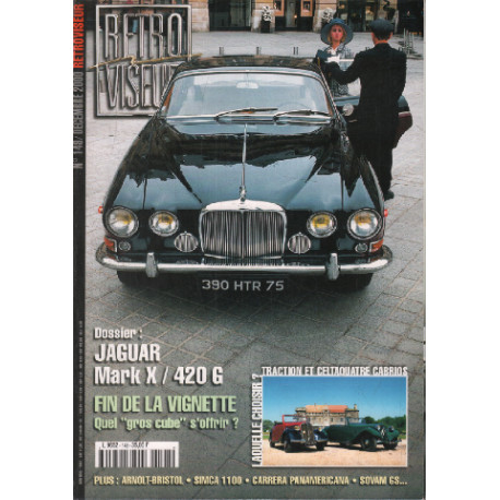 Revue rétroviseur n° 148 : dossier Jaguar mark X-420 G