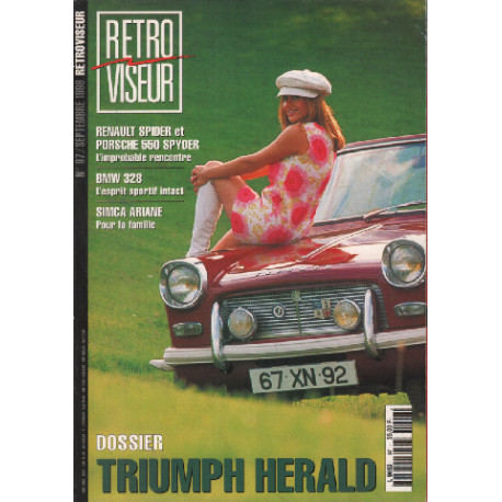 Revue rétroviseur n° 97 : dossier triumph herald , renault spyder...