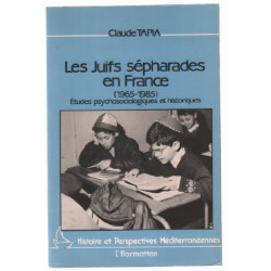 Les juifs sépharades en France 1965-1985: études...