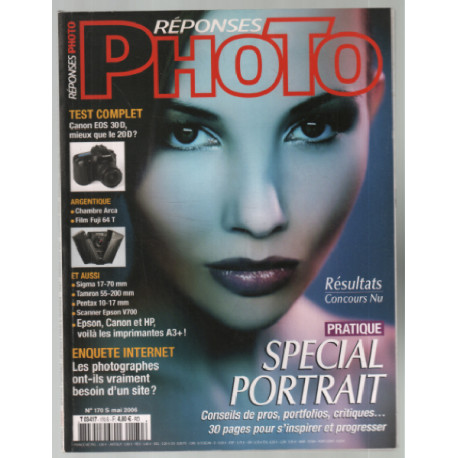 Spécial portrait / résultats concours nu (Revue réponse photo...