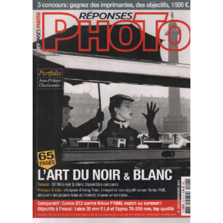 L'art du noir et blanc (65 pages) / revue réponse photo n° 224h