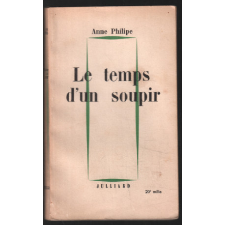 Le temps d'un soupir