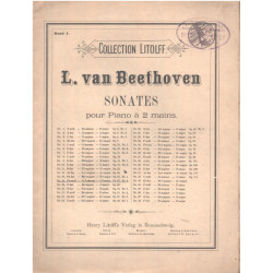 SONATES POUR PIANO A 2 MAINS : BAND 1 - OP.27 N°2