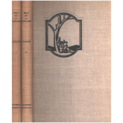 Fables /bois graves de jadoux-renaud / 2 tomes