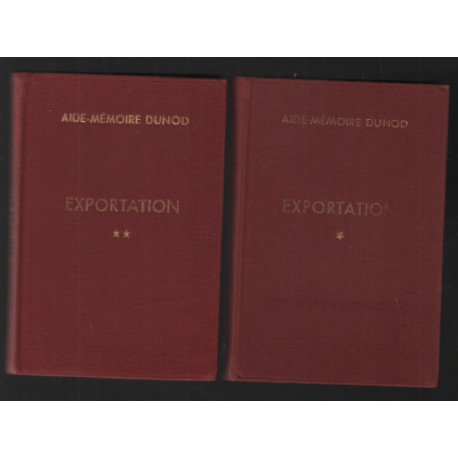 Exportation (en 2 tomes)