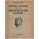 Histoire sommaire de la litterature latine