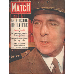Paris match n° 149 Le maréchal de Lattre