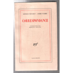 Correspondance. Introduction par Marcel Arland