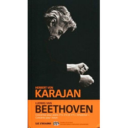Ludwig Van Beethoven concertos pour pianos n°4 n°5 (2CD audio)