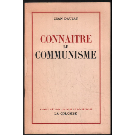 Connaitre le communisme