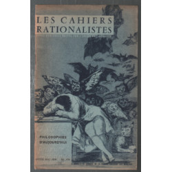 Cahiers rationalistes n° 179 (philosophies d'aujourd'hui)