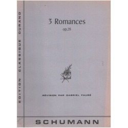 3 romances / op 28