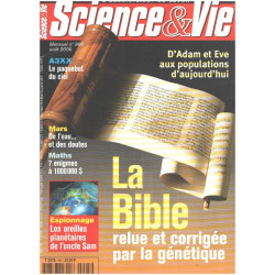 Science et vie n° 995 / la bible relue et corrigée par la génétique
