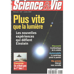 Science et vie n° 997 / plus vite que la lumière