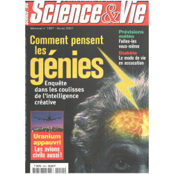 Science et vie n° 1001 / comment pensent les génies