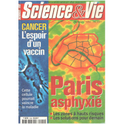 Science et vie n° 1004 / paris asphyxié