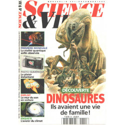 Science et vie hors serie n° 951 / dinosaures : ils avaient une...