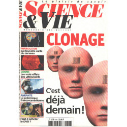 Science et vie hors serie n° 956 / clonage c'est déja demain