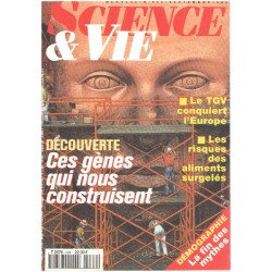 Science et vie hors serie n° 924 / ce gènes qui nous construisent