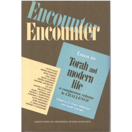 Encounter: Essays on Torah and Modern Life