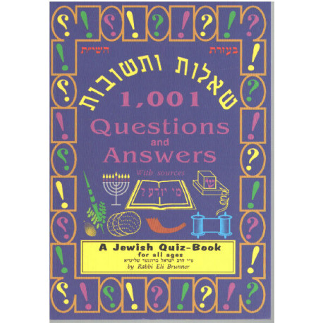 1001 questions and answers with sources / a jewish quiz-book for...