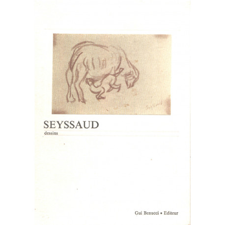 SEYSSAUD -Dessins. introduction par un texte de Marie Mauron....
