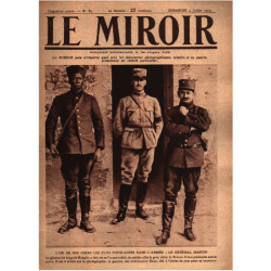 Le miroir publication hebdomadaire n° 84 / le general mangin