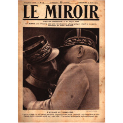 Le miroir publication hebdomadaire n° 74 / l'accolade du grand pere