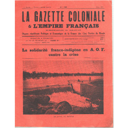 La gazette coloniale et l'empire français / la solidarité...