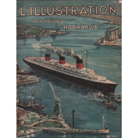 L'Illustration. Numéro 4813 bis. 'Normandie' le nouveau paquebot...