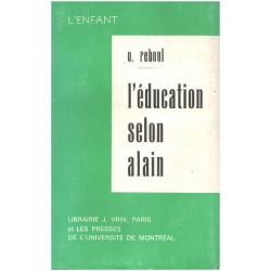L'education selon Alain