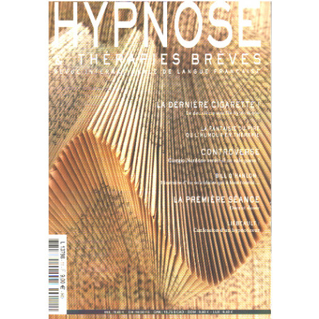 Revue hypnose et thérapies brèves n° 11/ la derniere cigarette -