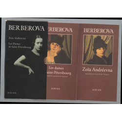 Zoîa andréevna + les dames de saint-petersbourg ( 2 livres )