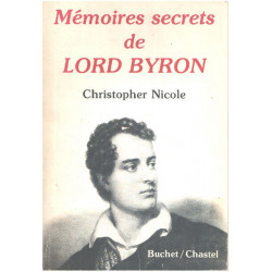 Memoires secrets de Lord Byron