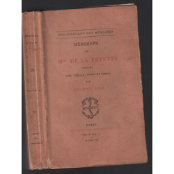 Mémoires de Mme De La Fayette