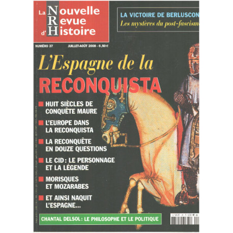 La nouvelle revue d'histoire n° 37 / l'espagne de la reconquista