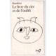 Le livre du rire et de l'oubli