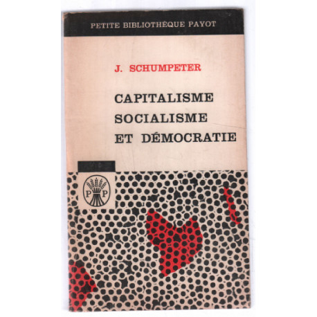 Capitalisme socialisme et démocratie