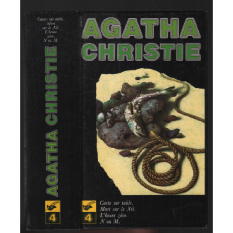 Oeuvres complètes d' Agatha Christie Volume 4 Cartes sur table...