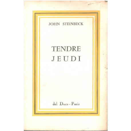 Tendre jeudi