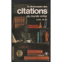 Dictionnaire des citations du monde entier: 3000 citations 1000...