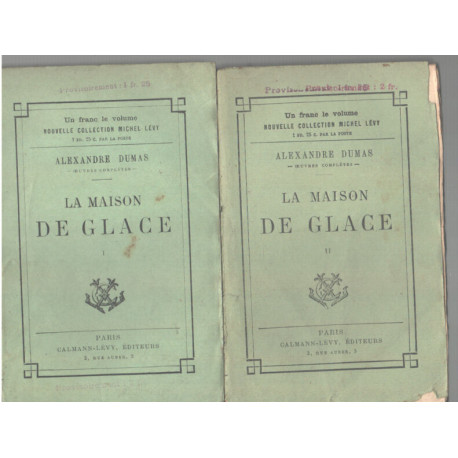 La maison de glace ( complet en 2 volumes )