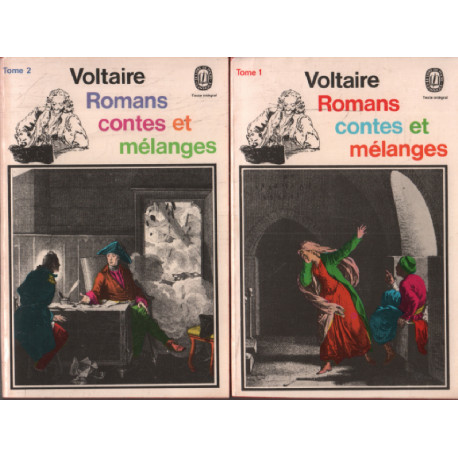 Romans contes et mélanges / 2 tomes