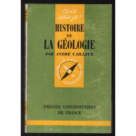 Histoire de la géologie