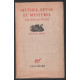 Mythes rêves et mystères
